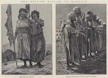 モロッコへのイギリスの代表団